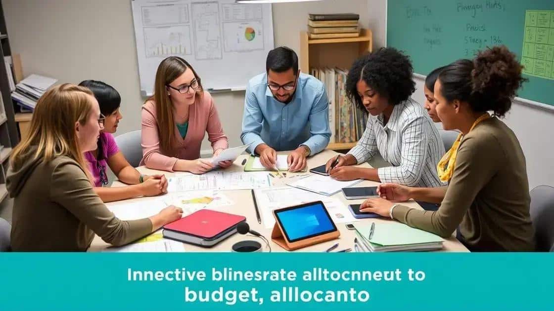 Innovative strategies for budget allocation