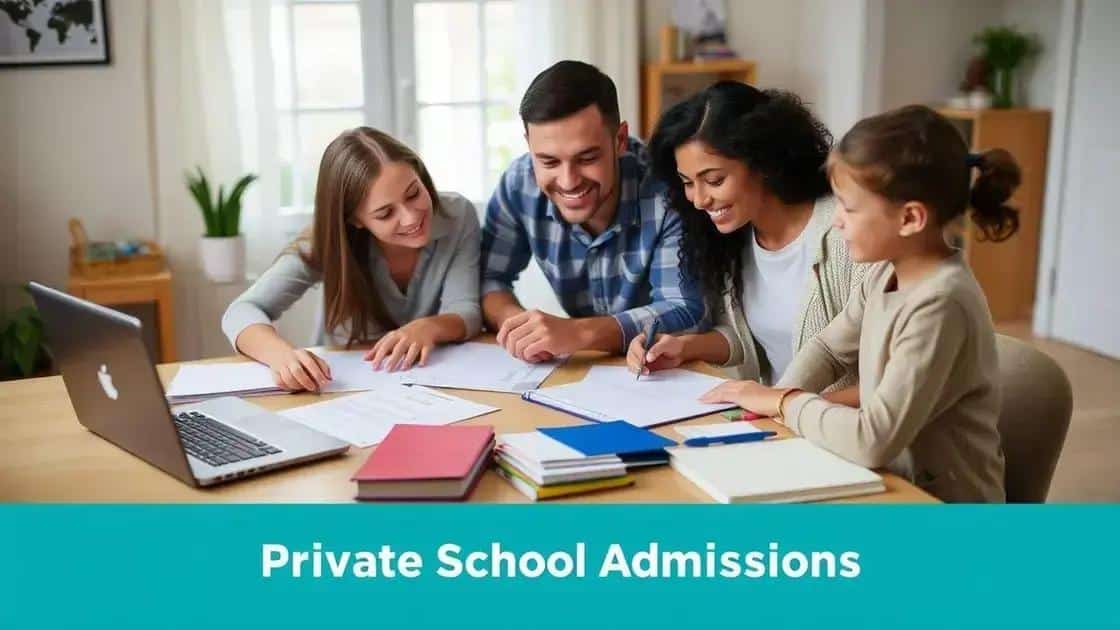 How to prepare for private school admissions