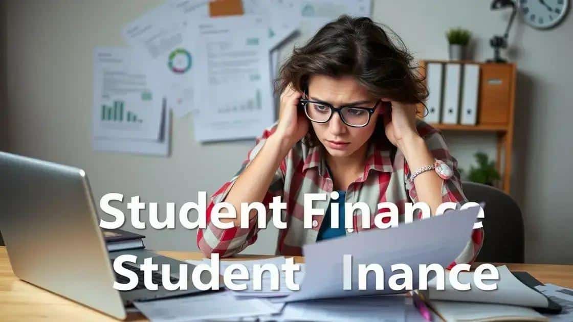 Common pitfalls in student finance