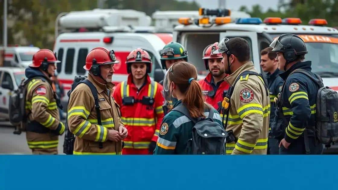 The role of teams in emergency response