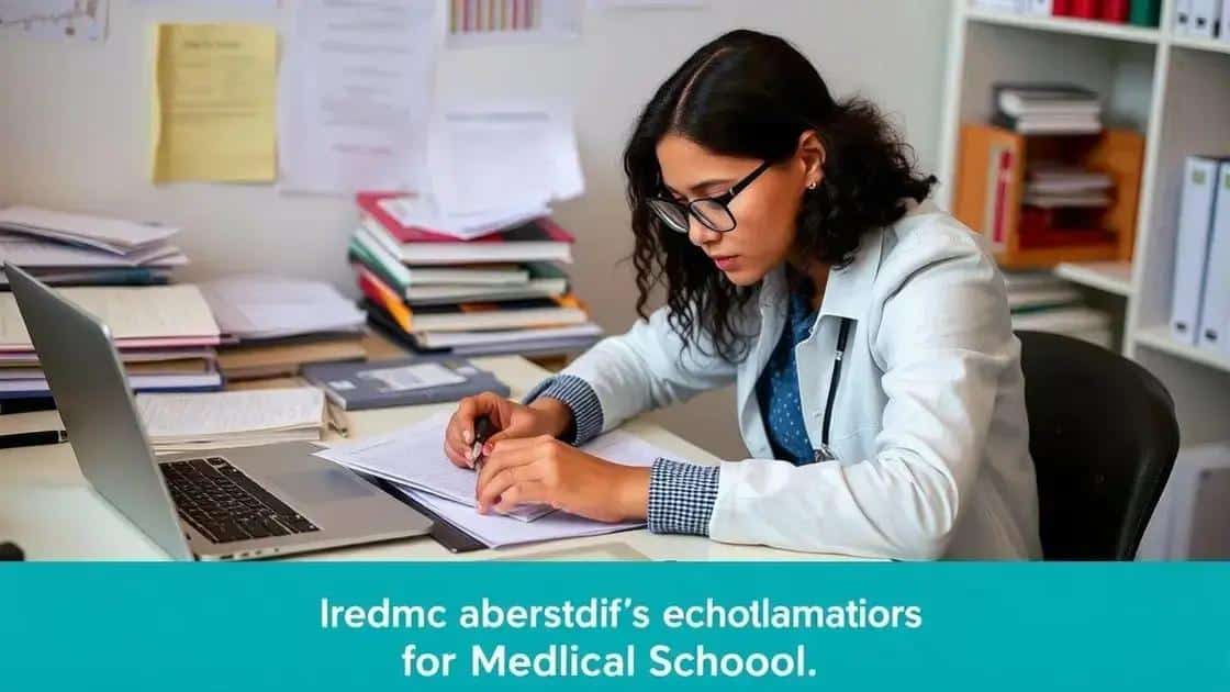 How to apply for medical scholarships