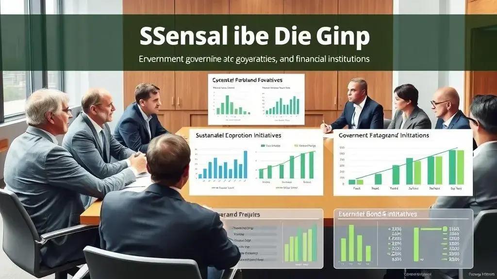 Key players in the sustainable bond market