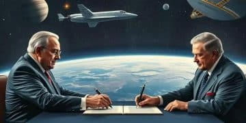 New space exploration treaty signed by U.S. and allies