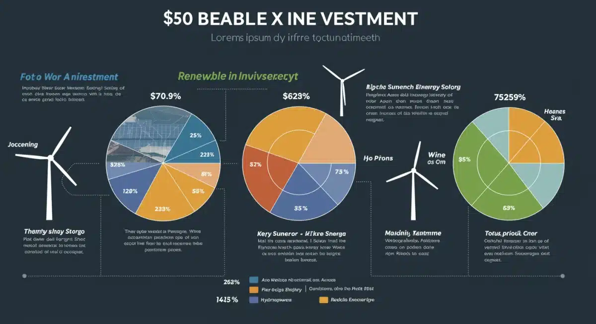 Breakdown of Department of Energy renewable energy investment across sectors
