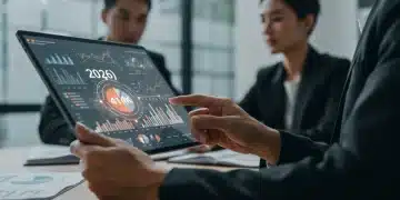 Professional analyzing 401(k) investment data for 2026 retirement planning