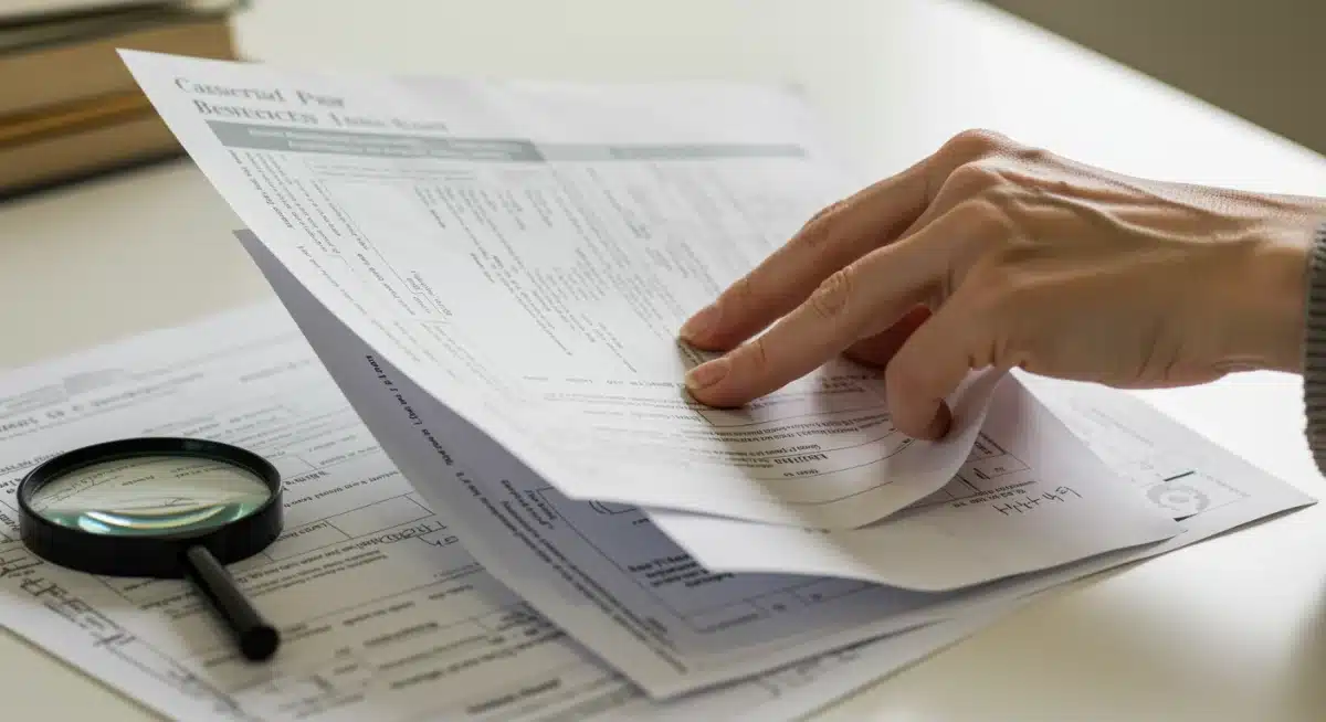 Organizing medical records for disability benefits application