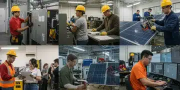 Students learning in modern vocational training programs for in-demand trades.