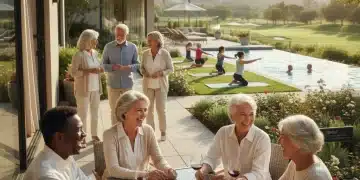 Happy retirees enjoying life, symbolizing successful retirement planning and financial security.