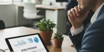 Person reviewing 401k contribution limits for 2026 on a tablet